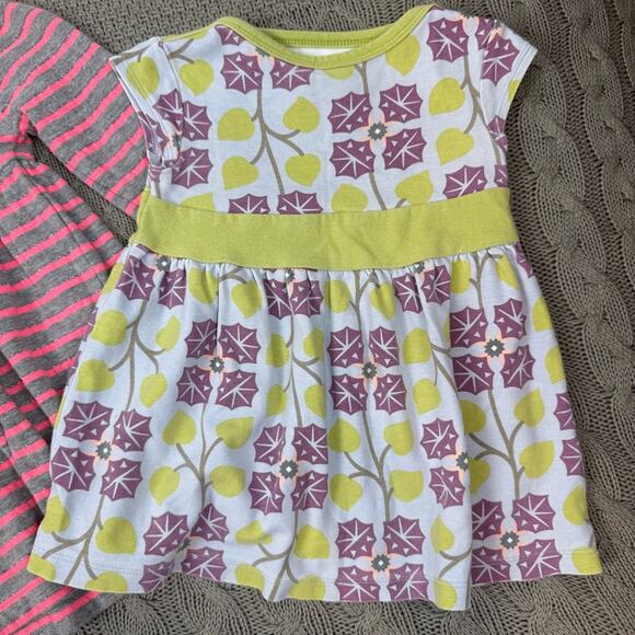 Set of Four Girls' Dresses in Various Patterns ~ Ricrac & Ruffles Peek Tea C - Picture 4 of 11